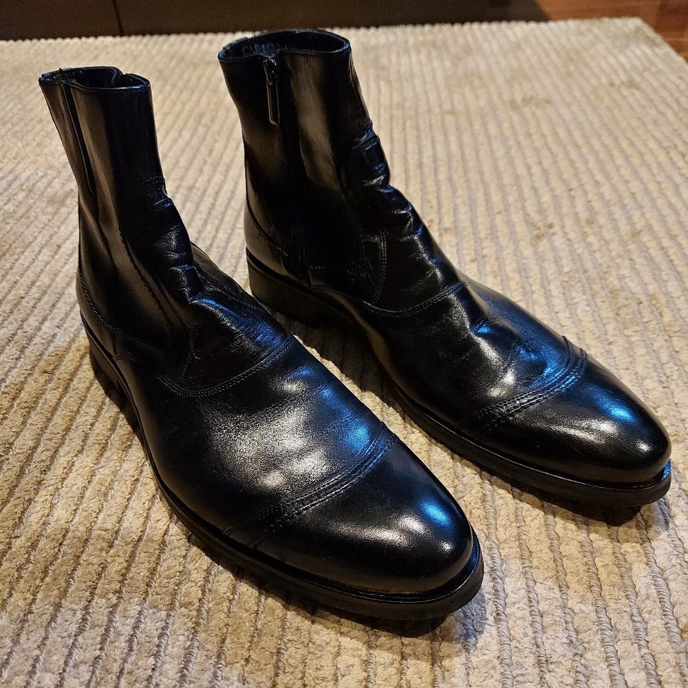 NEW Men's Carlo Pazolini Leather Half Boots